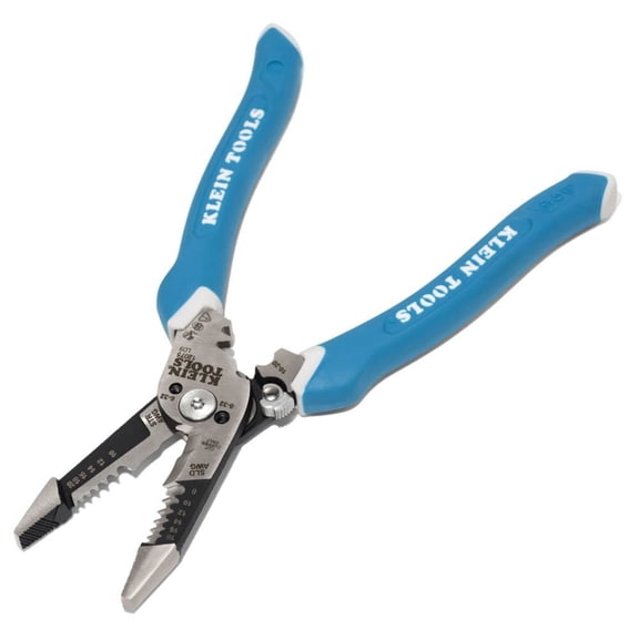 Klein Tools Slim Forged Wire Stripper/cutter, Straight Handle