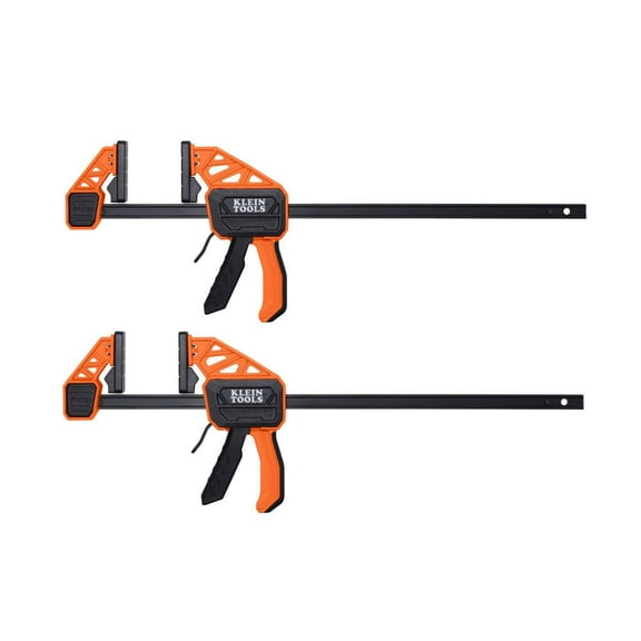Klein Tools Speed-Klamp 12-Inch, 150-Pound, 2-Pack