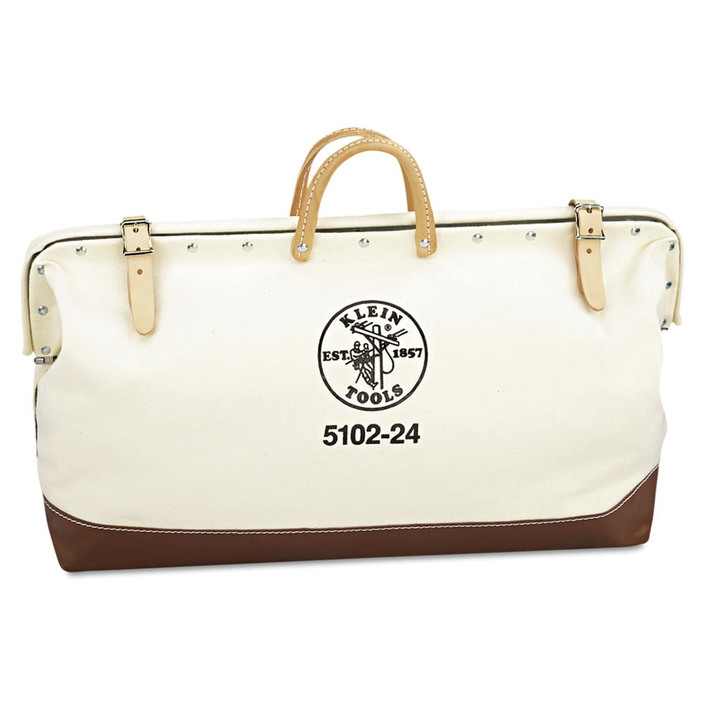 Canvas Tool Bag, 1 Compartment, 24 in X 6 in