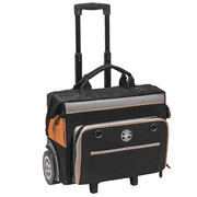 Klein Tools Tool Bag, Tradesman Pro Rolling Tool Bag, 24 Pockets, 19-Inch