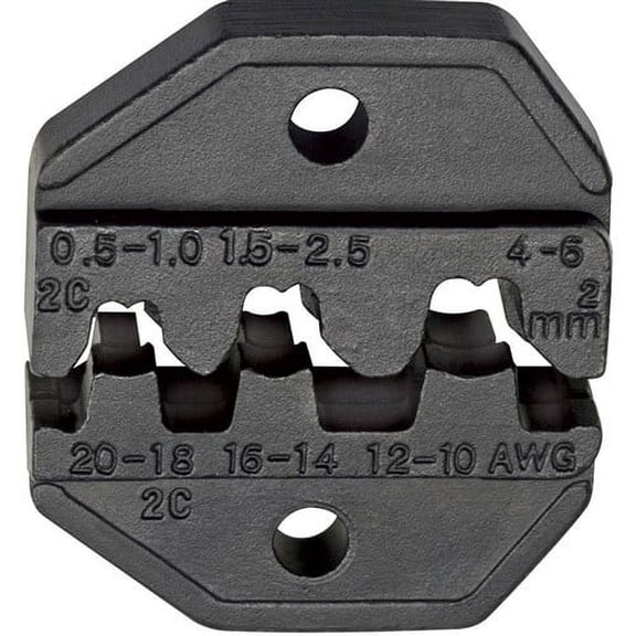 Klein Tools VDV205-036 Die Set for Non-Insulated Open Barrel Terminals