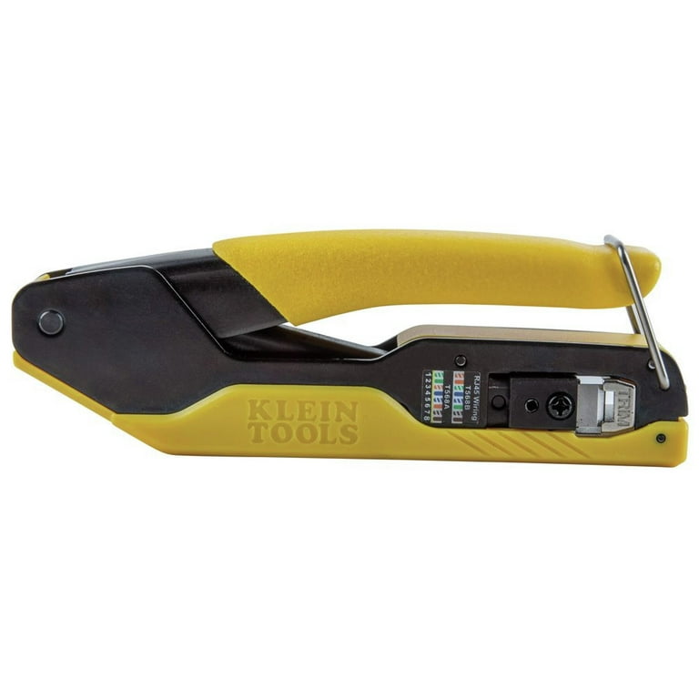 Klein Tools VDV226-005 Compact Data Cable Crimper for Pass-Thru