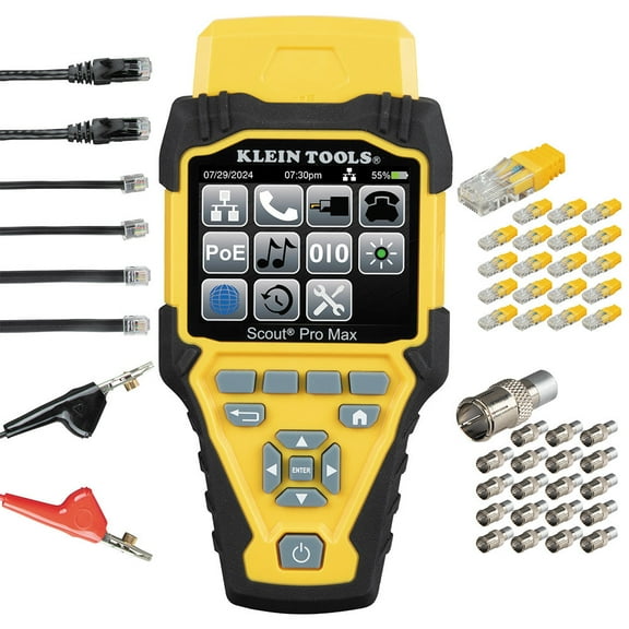 Klein Tools Scout Pro Max Cable Tester Set
