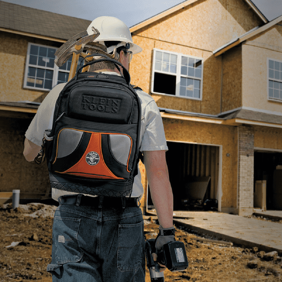 Klein Tradesman Pro Backpack Tool Bag - Single Pack Residential Use, Standard Application
