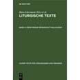 thumbnail image 1 of Kleine Texte FÃ¼r Vorlesungen Und Ãbungen Ordo Missae Romanus Et Gallicanus, Book 19, (Hardcover), 1 of 1