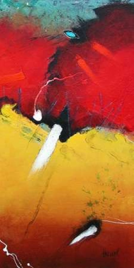 Kleiner Blick Canvas Art - Alfred Hansl (24 x 48)