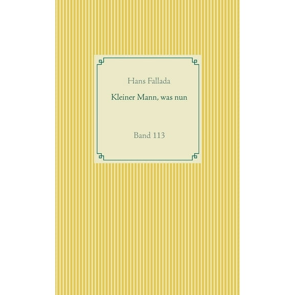 Kleiner Mann, was nun: Band 113, (Paperback)