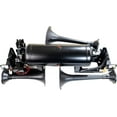 thumbnail image 1 of Kleinn Automotive Air Horns RAM1500-734 Train Horn And Onboard Air System w/Horn; Incl. Model 730 Triple Chrome Train Horn; 6450RC Air Compressor; Fits select: 2009-2012 DODGE RAM 1500, 1 of 3