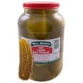 Kleins Large Hot Pickles Bold Spicy Dill Pickle Snack Spicy Giant