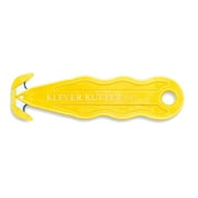 Klever Innovations Klever Kutter PLUS 5-1/4 Safety Cutter Yellow 10/Pack PLS-100Y