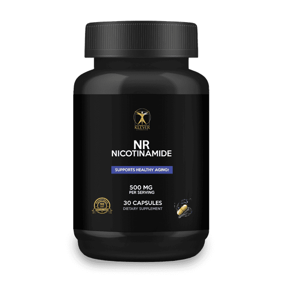 Klever Lifestyle Nicotinamide Riboside Supplement, Cellular Function Support - 30 Vegan Capsules