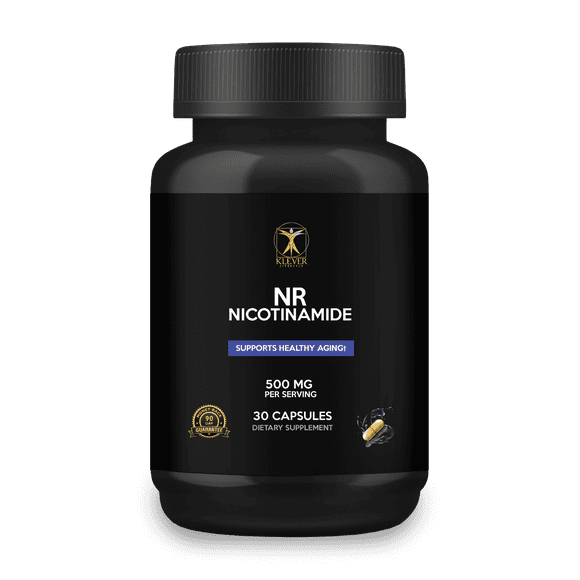 Klever Lifestyle Nicotinamide Riboside Supplement, Cellular Function Support - 30 Vegan Capsules