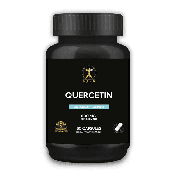 Klever Lifestyle | Quercetin Supplement Antioxidant Properties | 60 Capsules - 800MG per serving