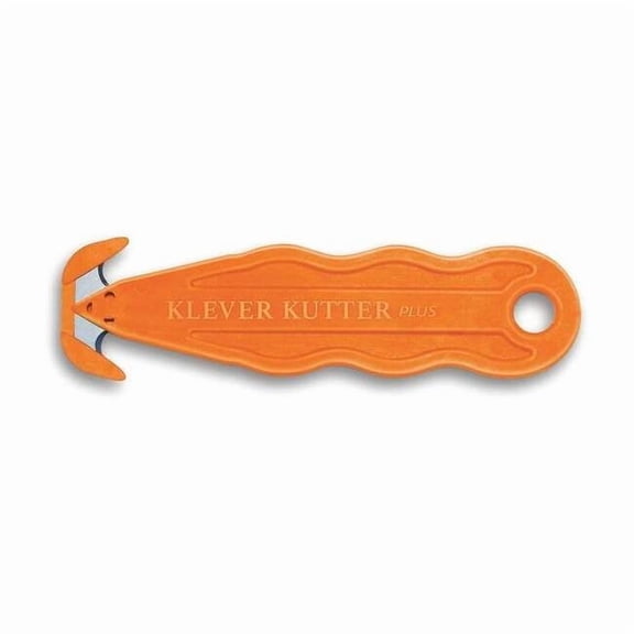 Klever Safety Cutter,Org Handle,5-1/4" L,PK10 PLS-100-G