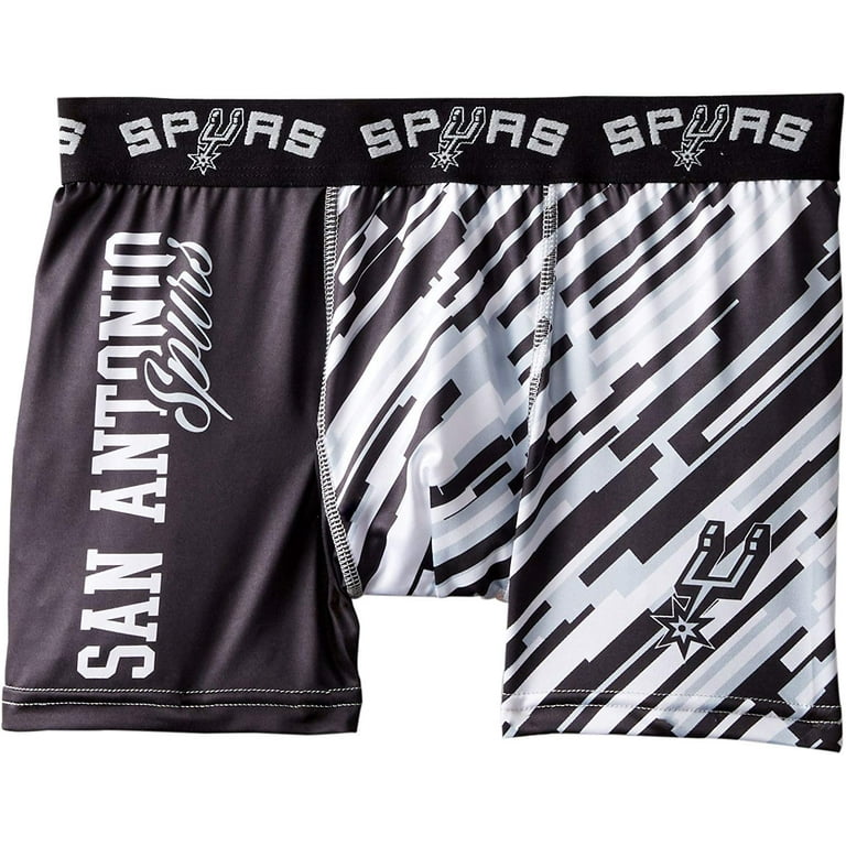 Klew Men's NBA San Antonio Spurs Wordmark Underwear