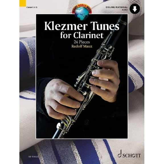 Klezmer Tunes for Clarinet 24 Pieces - Book/Online Audio, (Paperback)
