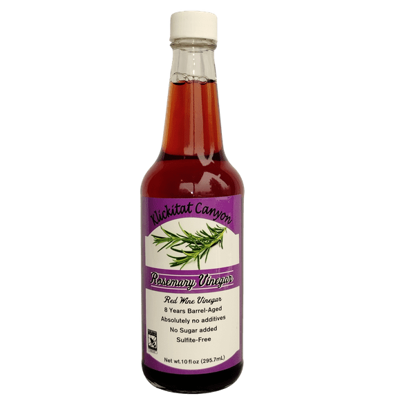 Klickitat Canyon Winery Rosemary Red Wine Vinegar, Vegan, 10 fl oz