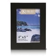 thumbnail image 1 of Klikel 4 X 5 Black Wooden Picture Frame - Black Wooden Wall Hanging Table Standing Photo Frame, 1 of 5