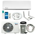 Klimaire 18,000 BTU Home AC Unit, 19 SEER2 Ductless MiniSplit Heat