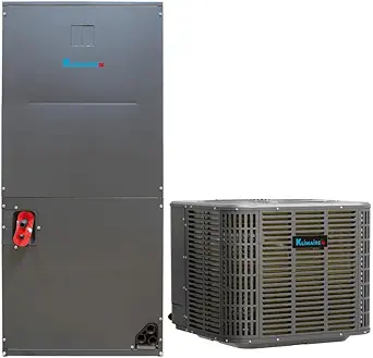 Klimaire 3 Ton Inverter Heat Pump System – 36,000 BTU Central Ducted HVAC Split System w/ Air Handler & Outdoor Condenser – Variable Speed | R454B
