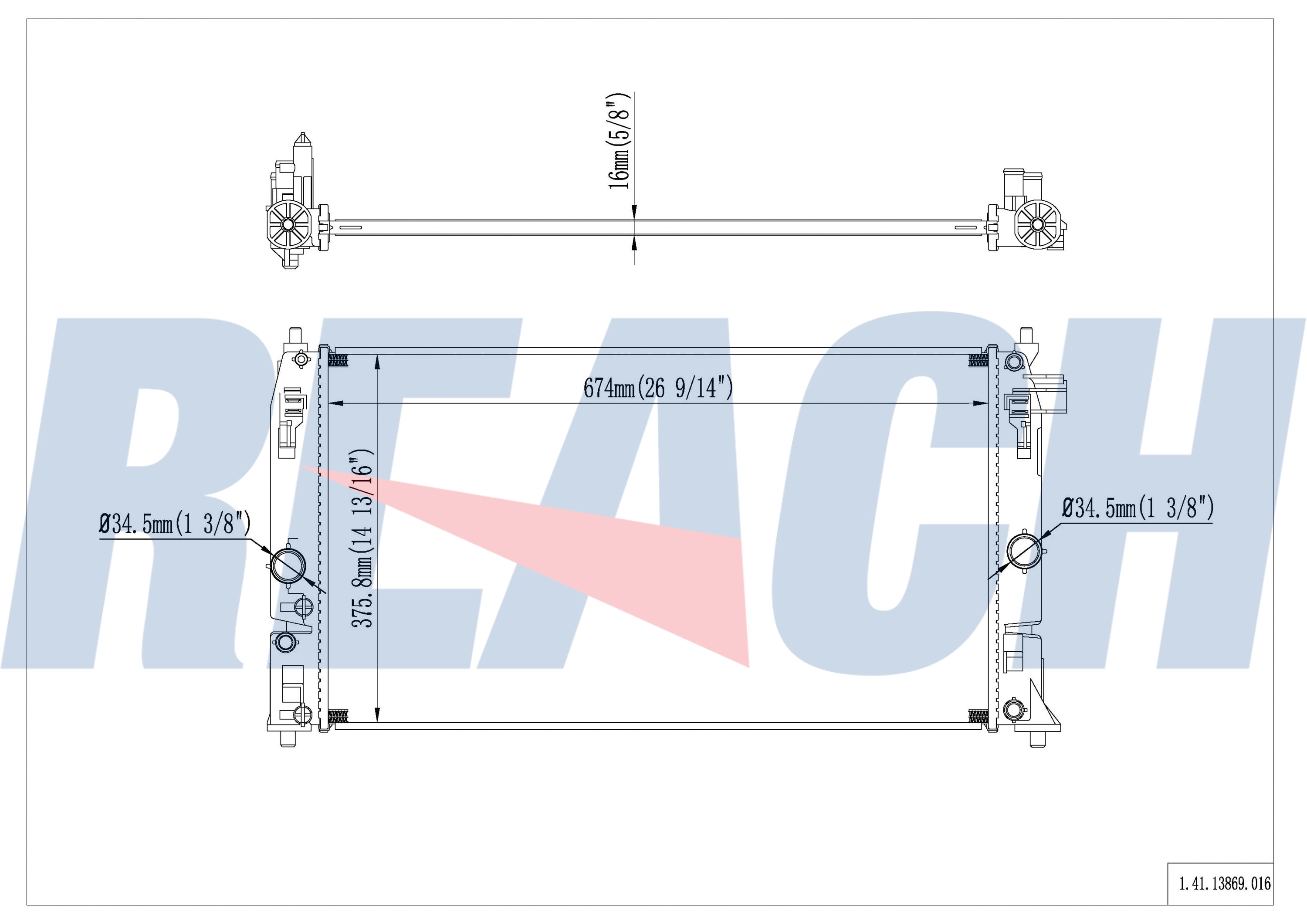 Klimoto Raditor | Fits 2020 Toyota Corolla/Prius/Prius Prime - Walmart.com