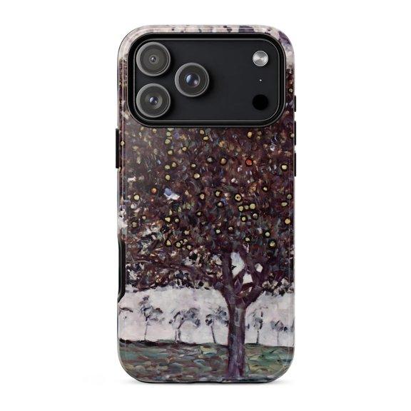Klimt Apple Tree Vintage Art Case for iPhone 11 12 13 14 15 16 17 Pro Max Plus