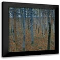 thumbnail image 1 of Klimt, Gustav 12x12 Black Modern Framed Museum Art Print Titled - Beech Grove I, 1 of 5