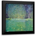 thumbnail image 1 of Klimt, Gustav 15x15 Black Modern Framed Museum Art Print Titled - Pond At Schloss Kammer On The Attersee 1910, 1 of 5