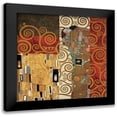 thumbnail image 1 of Klimt, Gustav 20x20 Black Modern Framed Museum Art Print Titled - Klimt Details, 1 of 5