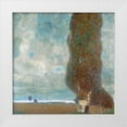 thumbnail image 1 of Klimt, Gustav 20x20 White Modern Wood Framed Museum Art Print Titled - Big Poplars, 1 of 4
