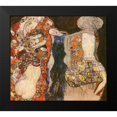 thumbnail image 1 of Klimt, Gustav 22x20 Black Modern Framed Museum Art Print Titled - The Bride, 1 of 4