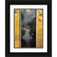 thumbnail image 1 of Klimt, Gustav 24x32 Black Ornate Wood Framed with Double Matting Museum Art Print Titled - Love 1895, 1 of 4