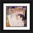 thumbnail image 1 of Klimt, Gustav 26x26 Black Ornate Wood Framed with Double Matting Museum Art Print Titled - Le Tre eta della donna, 1 of 4