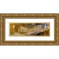 thumbnail image 1 of Klimt, Gustav 32x13 Gold Ornate Wood Framed with Double Matting Museum Art Print Titled - Sea Serpents I, 1 of 4
