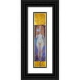 thumbnail image 1 of Klimt, Gustav 7x18 Black Ornate Wood Framed with Double Matting Museum Art Print Titled - Nuda Veritas 1899, 1 of 4