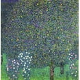thumbnail image 1 of Klimt "Roses Under the Trees" (20th) Glossy Poster, 1 of 2