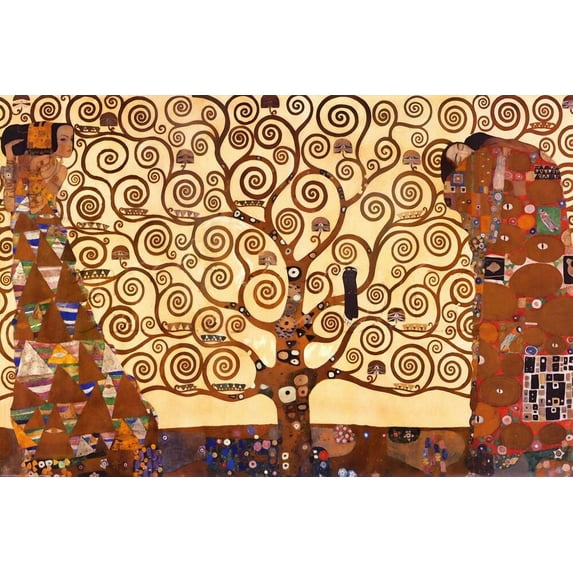 Klimt Tree Of Life - CANVAS OR PRINT WALL ART