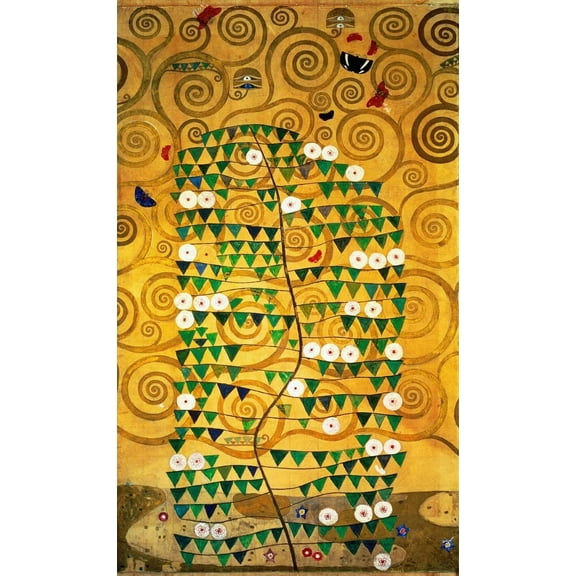Klimt "Tree of Life" (20th) Glossy Poster