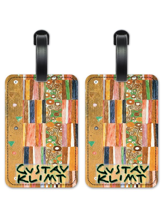 Klimt (detail) - Luggage ID Tags / Suitcase Identification Cards - Set of 2