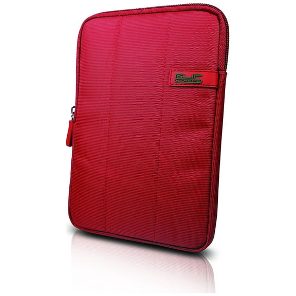 Klip Xtreme Skudo 7" Premium iPad/Tablet Sleeve with Shock Absorbing Bubbles (Red)