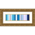 thumbnail image 1 of Klipp, Ortwin 32x11 Gold Ornate Wood Framed with Double Matting Museum Art Print Titled - Lichtlinien 884, 1 of 4