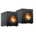 thumbnail image 1 of Klipsch 2x Reference R-12SW 12" 400W All-Digital Powered Subwoofer, Brushed Black Polymer Veneer, 1 of 6