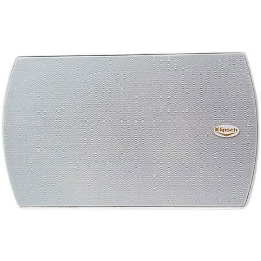 Klipsch AW-650 2-Way All-Weather Outdoor Speakers, 340W Peak, White, Pair