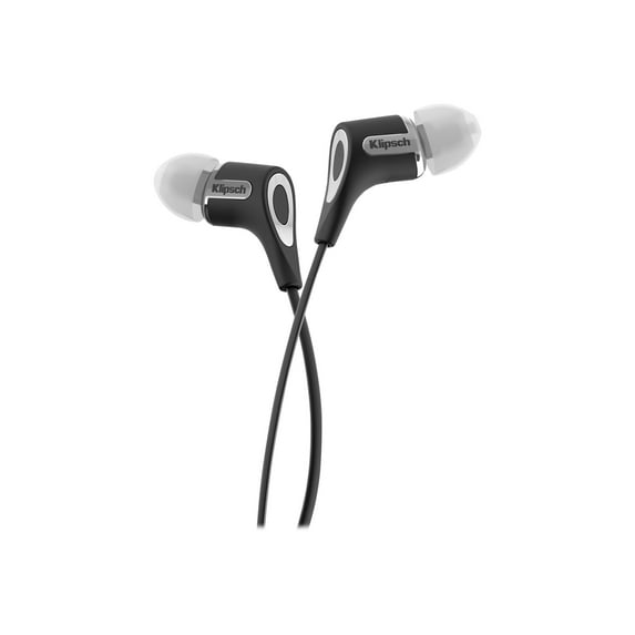 Klipsch R6 - Earphones - in-ear - wired - 3.5 mm jack - noise isolating - black