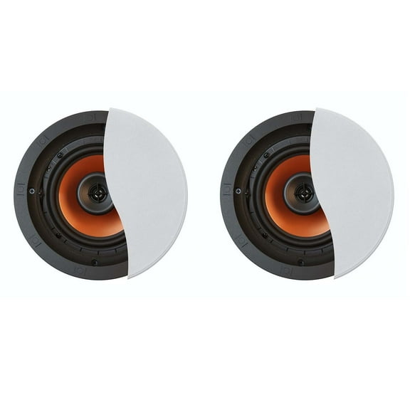 Klipsch CDT-3650-C II in-Ceiling Loudspeaker Two-Pack (2 Speaker Bundle)