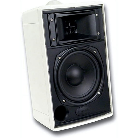 Klipsch KHO-7 Outdoor Speaker, White (2 Pack)