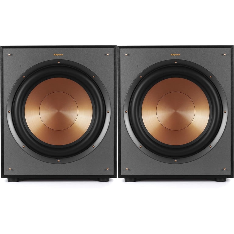 Klipsch R-120SW Subwoofer, 12 Inch Woofer, Bass Reflex, All
