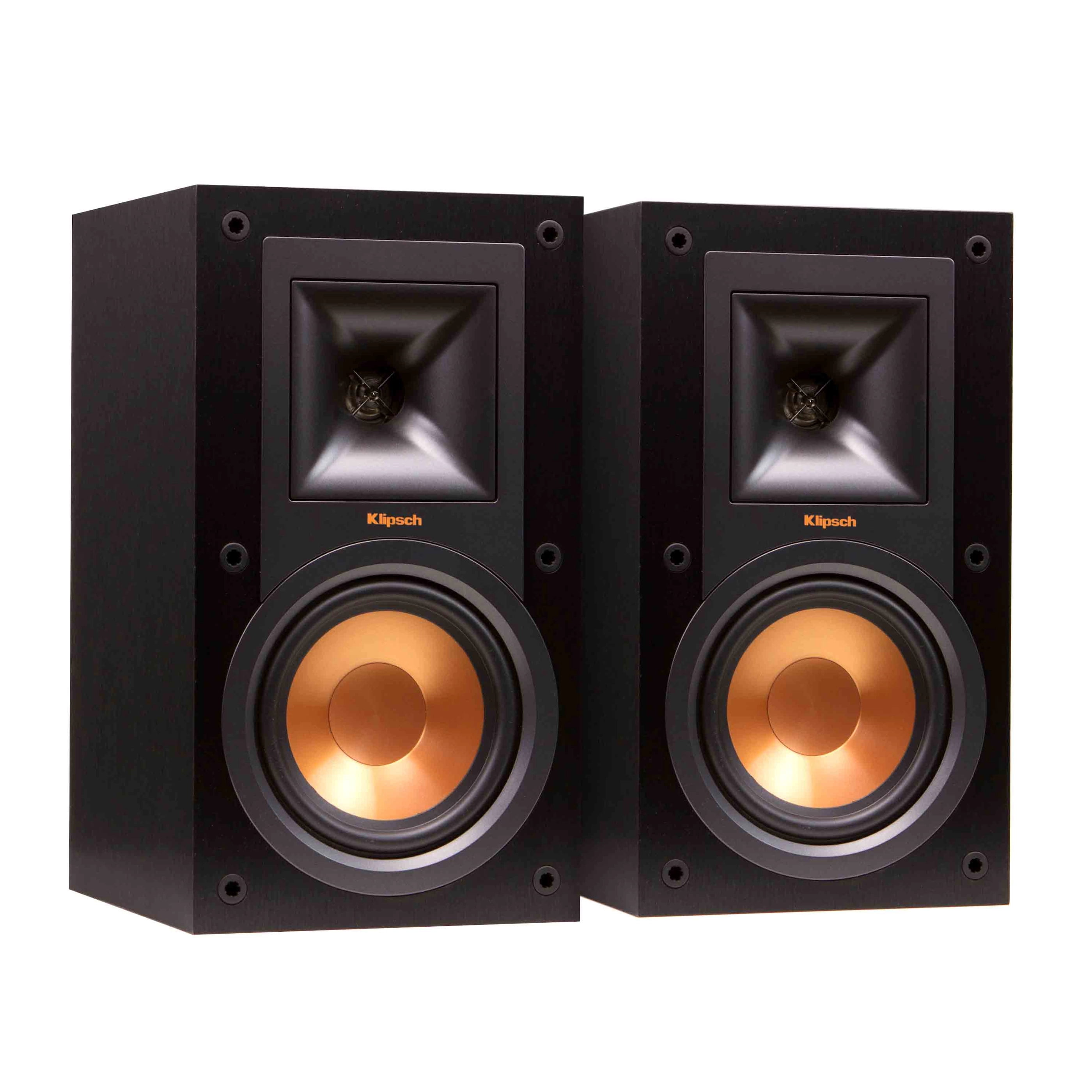 スピーカー・ウーファー Klipsch R-15M Klipsch R-15M 2-Way Bookshelf Speakers, Black - Walmart.com