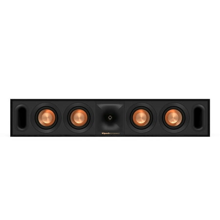 Klipsch - Next Gen Reference Series Quad 3-1/2" 400-Watt Passive 2-Way Center-Channel Speaker - black