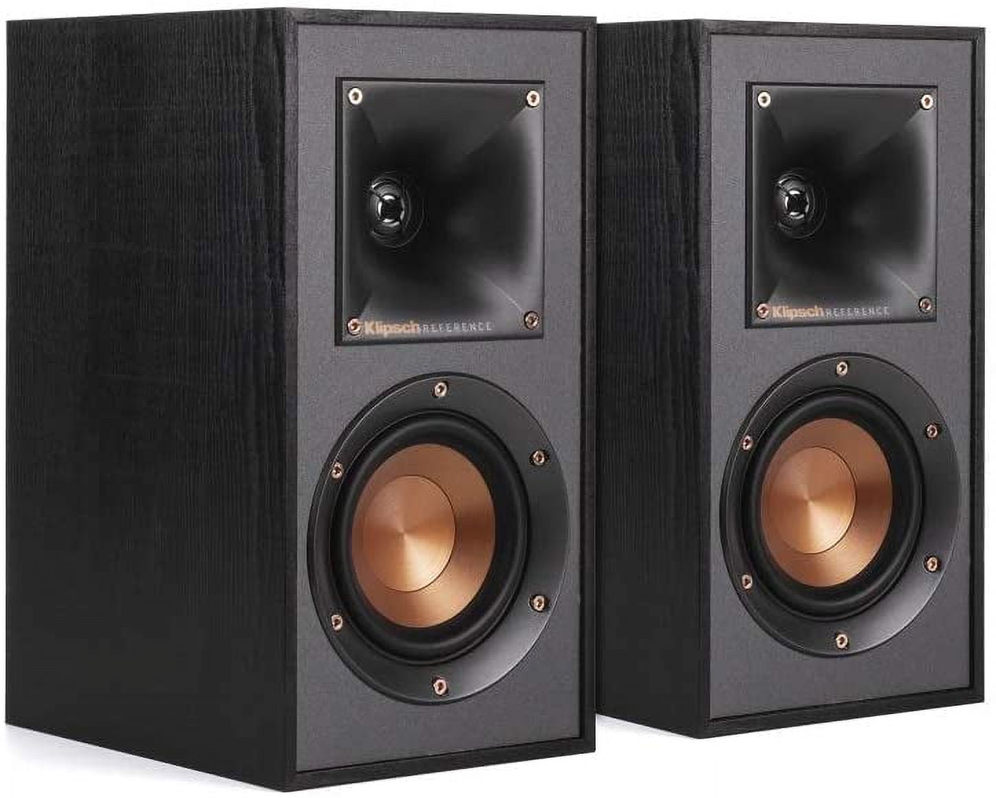 Klipsch R-41M Reference 4" 50W Bookshelf Speakers - Pair (Black Wood Vinyl)